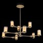 Подвесная люстра Barbara LE7908/6+3 Gold