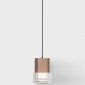 Подвесной светодиодный светильник Italline IT014-0203 rose gold
