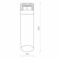 Наземный низкий светильник ST Luce Fossa SL9507.415.01