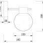 Бра Gatsby FR5233WL-01BS