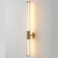 Настенный светодиодный светильник Crystal Lux Lineup AP18W Led Brass