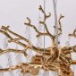 Подвесная люстра Arte Milano Веточка 230110.360.3.E14.H GD