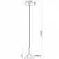 Подвесной светильник Lora MR1082-PL