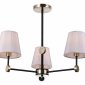 Потолочная люстра Illumico IL0394-3CSQ-24 BK AB CASTOR