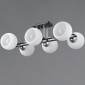 Светильник потолочный Illumico IL0791-6CSQ-25 BK CR TRENTO