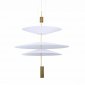 Подвесной светильник DeLight Collection 9221P 9221P/3(S) gold/white