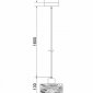 Подвесной светильник Walnut V11957-1P