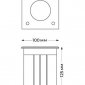 Грунтовый светильник Italline IT8310