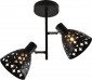 Потолочная люстра Reluce 01554-3.3-02B BK+CR