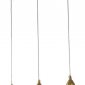 Подвесной светильник DeLight Collection Crystal rock II 9701P/3L brass