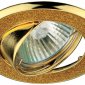 Встраиваемый светильник ЭРА Декор DK18 GD/SH YL