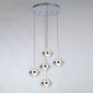 Подвесной светильник DeLight Collection Indiana MD22030002-5A chrome/clear