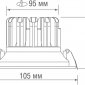 Точечный светильник Marta DL18616R9W1W