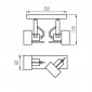 Спот Kanlux SONDA II EL-2I W 34923