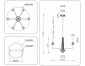 Люстра на штанге Ambrella Light LH LH53124