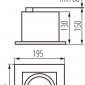 Точечный светильник Kanlux MATEO ES DLP-150-B 32930