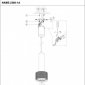 Подвесной светильник Delta 2362-1 BK+GRP