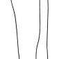 Подвесной светильник The bak S111013/1A white