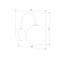 Бра TK Lighting Lava Sabia 11152 Lava Sabia