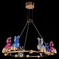 Подвесная люстра Sophie LE1077/680 GD