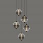 Подвесной светильник DeLight Collection MD24022079 MD24022079-5A black/smoky