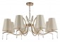 Подвесная люстра Crystal Lux Renata SP8 Gold