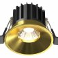 Точечный светильник Maytoni Round DL058-12W4K-BS