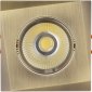 Встраиваемый светодиодный светильник Lumina Deco Dalston LDC F115 GR+BR