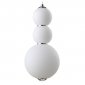 Подвесной светодиодный светильник Crystal Lux Desi SP3 Chrome/White
