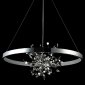 Подвесная люстра Crystal Lux GARDEN SPLED+4 D800 CHROME