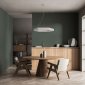 Подвесной светодиодный светильник Geometria ЭРА Hexagon SPO-123-W-40K-045 45Вт 4000К белый Б0050554