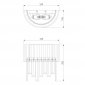 Настенный светильник Eurosvet Amantea 10122/2 хром/прозрачный хрусталь Strotskis