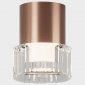 Потолочный светодиодный светильник Italline IT014-0202 rose gold