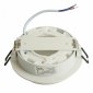 Светильник встраиваемый Feron DL507 потолочный GX53 белый круг 51350