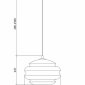 Подвесной светильник Maytoni Ruche P079PL-01SG