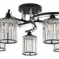 Потолочная люстра Arte Milano AMALFI-327103 327103/5 BK+CR