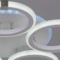 Потолочная люстра Reluce 06319-3.3-05 WH+CR (RGB)