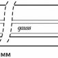 Накладной светильник Gauss Elementary 130411204