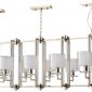 Подвесная люстра Crystal Lux Nicolas SP12 L1600 Gold/White