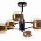 Потолочная люстра Arte Lamp Carlo A8205SP-6BK
