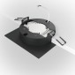 Точечный светильник Maytoni Hoop DL086-GX53-SQ-BW