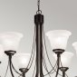 Подвесная люстра Carisbrooke CB6-BLACK