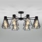 Потолочная люстра Eurosvet Trappola 70107/8 черный