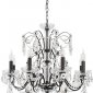 Подвесная люстра Crystal Lux Odelis SP8 Brown