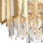 Подвесная люстра Natali Kovaltseva Amazone AMAZONE 81444/8C GOLD