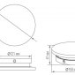 Настенный светильник Eclipse DL256G