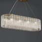 Подвесной светильник Newport 10820/90 brass oval М0064784