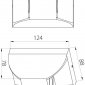 Настенный светильник уличный Dwell NC-003032-DG