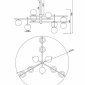 Подвесной светильник Maytoni Nostalgia MOD048PL-09G
