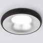 Встраиваемый светильник Elektrostandard 118 MR16 серебро/черный a053349